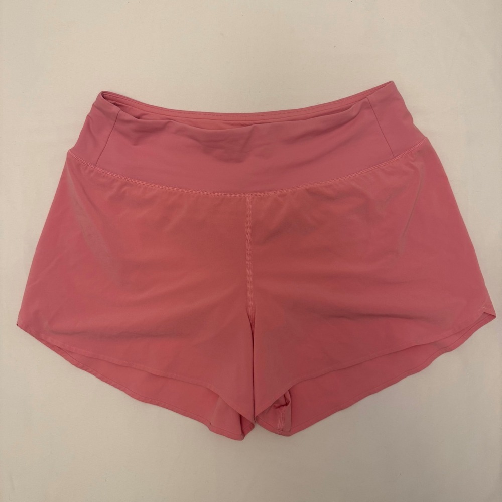 Lululemon, Speed Up Shorts, Size 8, Pink, Running Athletic Mesh, MSRP $68